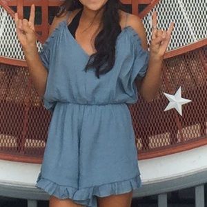 Blue Romper